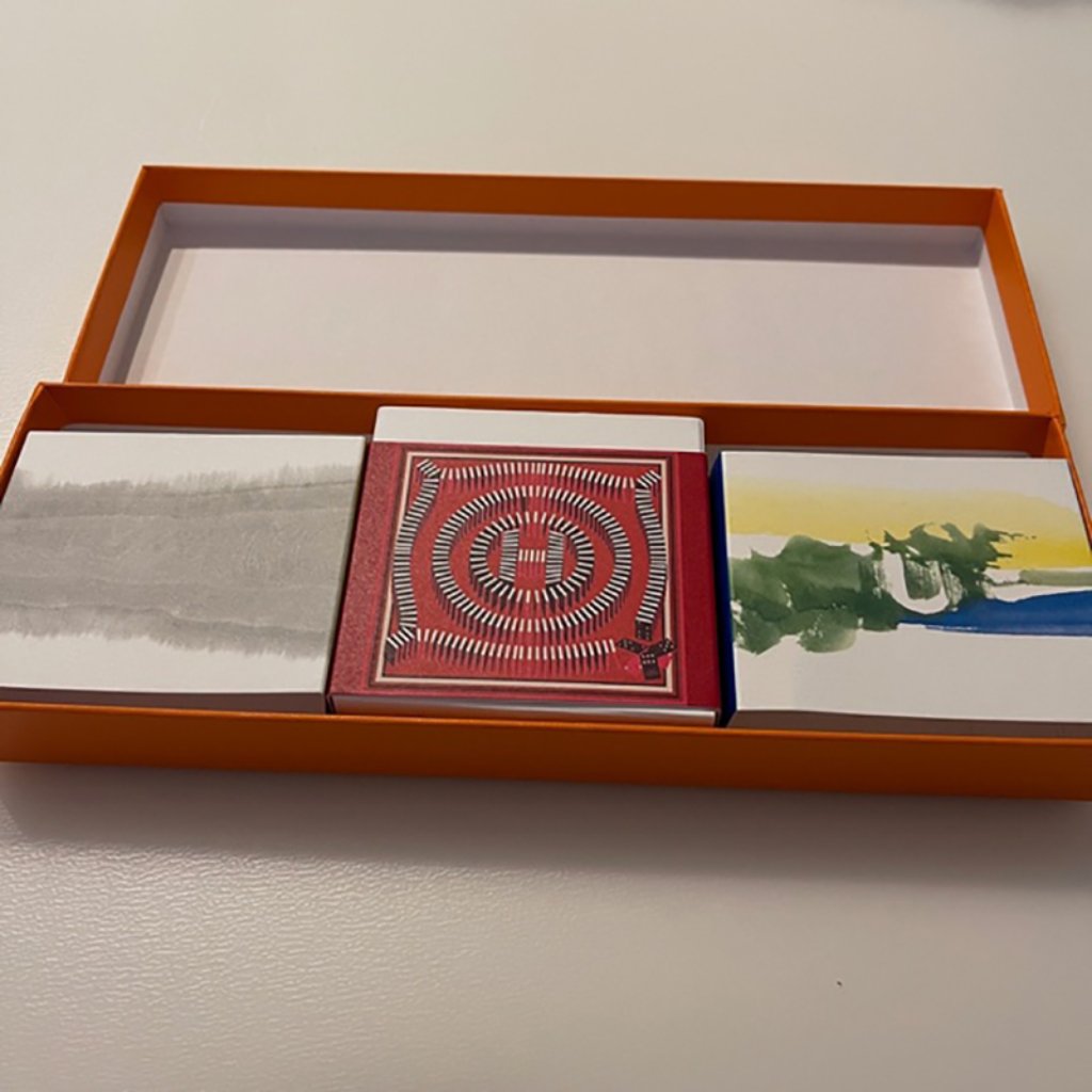 Hermes Orange Soap Box Empty Decoration Storage Rectangle